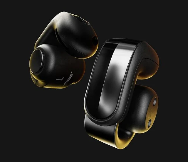 Alt view image 7 of 16 - Bose Ultra Open Earbuds (2nd Gen) - Open-Ear, Clip-On, Wireless Earbuds, Bluetooth, Immersive Audio, Wireless Charging, Up to 28 Hrs of Audio, Ideal for Traveling, School, and Office, Black