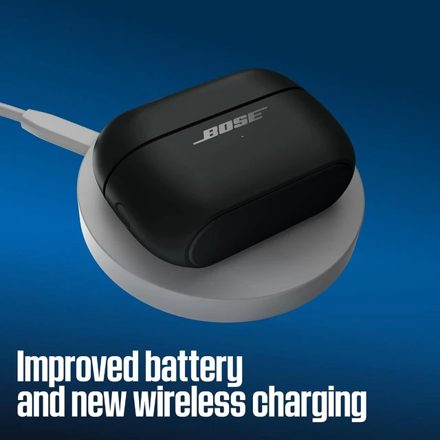 Alt view image 6 of 16 - Bose Ultra Open Earbuds (2nd Gen) - Open-Ear, Clip-On, Wireless Earbuds, Bluetooth, Immersive Audio, Wireless Charging, Up to 28 Hrs of Audio, Ideal for Traveling, School, and Office, Black