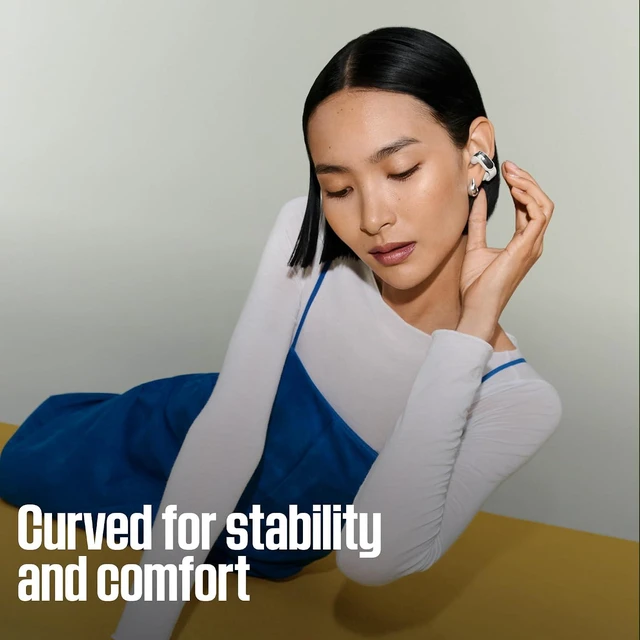 Alt view image 5 of 16 - Bose Ultra Open Earbuds (2nd Gen) - Open-Ear, Clip-On, Wireless Earbuds, Bluetooth, Immersive Audio, Wireless Charging, Up to 28 Hrs of Audio, Ideal for Traveling, School, and Office, Black