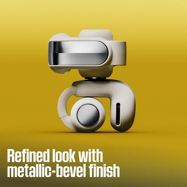 Alt view image 5 of 16 - Bose Ultra Open Earbuds (2nd Gen) - Open-Ear, Clip-On, Wireless Earbuds, Bluetooth, Immersive Audio, Wireless Charging, Up to 28 Hrs of Audio, Ideal for Traveling, School, and Office, White