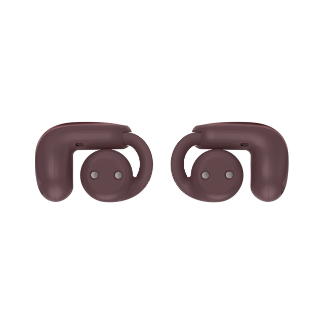 Alt view image 14 of 15 - Bose Ultra Open Earbuds (2nd Gen) - Open-Ear, Clip-On, Wireless Earbuds, Bluetooth, Immersive Audio, Wireless Charging, Up to 28 Hrs of Audio, Ideal for Traveling, School, and Office, Cherry Chocolate
