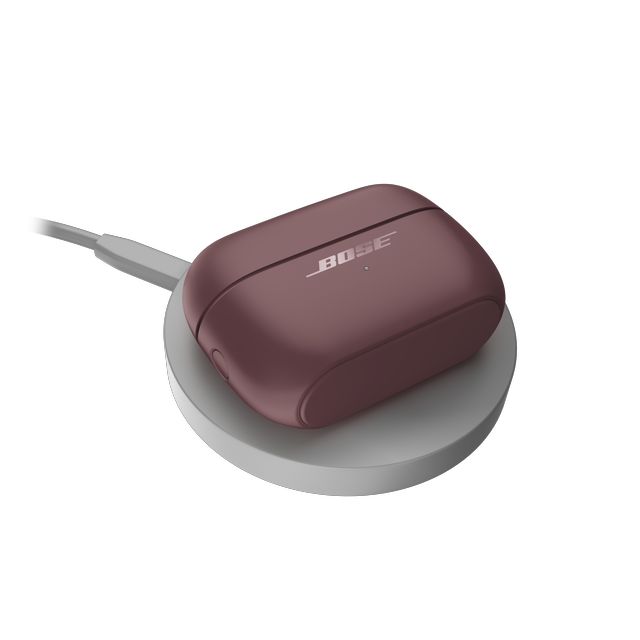 Alt view image 7 of 15 - Bose Ultra Open Earbuds (2nd Gen) - Open-Ear, Clip-On, Wireless Earbuds, Bluetooth, Immersive Audio, Wireless Charging, Up to 28 Hrs of Audio, Ideal for Traveling, School, and Office, Cherry Chocolate