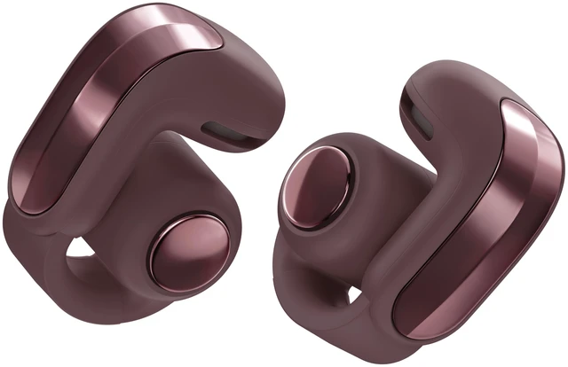 Main image of Bose Ultra Open Earbuds (2nd Gen) - Open-Ear, Clip-On, Wireless Earbuds, Bluetooth, Immersive Audio, Wireless Charging, Up to 28 Hrs of Audio, Ideal for Traveling, School, and Office, Cherry Chocolate