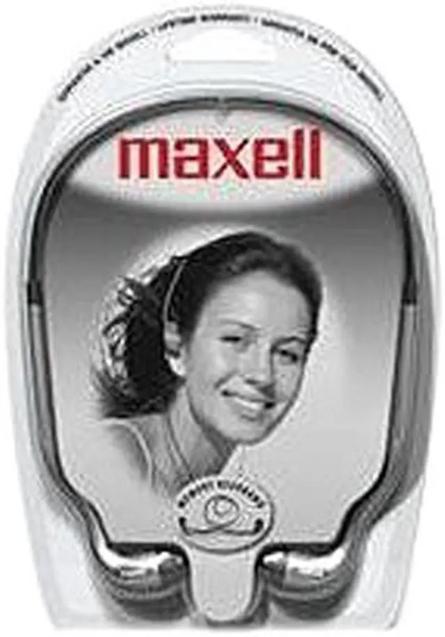 Alt view image 2 of 2 - Maxell HB-202 3.5mm Connector Earbud Stereo Line Head Buds