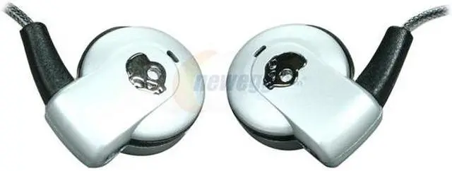 Alt view image 4 of 5 - Skullcandy Silver Asym 3.5mm Gold-Plated Connector Canal Earbuds (Silver)