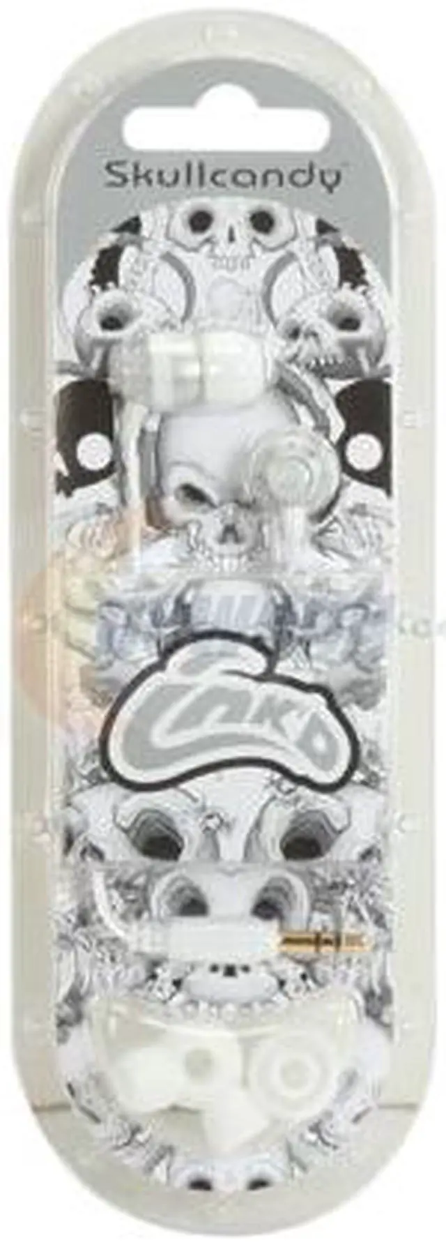 Alt view image 2 of 2 - Skullcandy Inkd Silver S2INBT-SZ 3.5mm Connector Canal Earbud - Silver