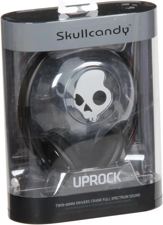 Alt view image 5 of 5 - Skullcandy Uprock Blk/Blk On Ear  S5URCZ-033