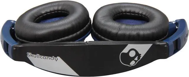 Alt view image 4 of 6 - Skullcandy Lowrider Navy/Chrome On Ear S5LWDZ-131