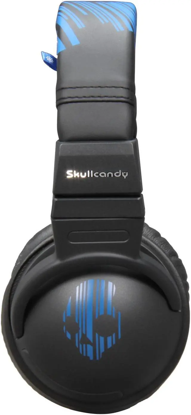 Alt view image 3 of 6 - Skullcandy HESH Blk/Blue Over Ear S6HEDZ-116
