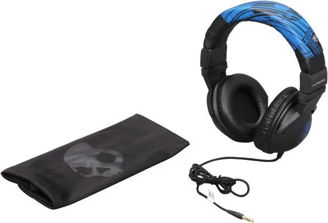 Alt view image 5 of 6 - Skullcandy HESH Blk/Blue Over Ear S6HEDZ-116