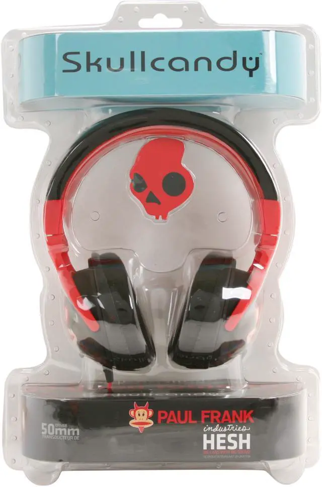 Alt view image 6 of 6 - Skullcandy HESH Paul Frank Devil Julius Over Ear S6HEDZ-133
