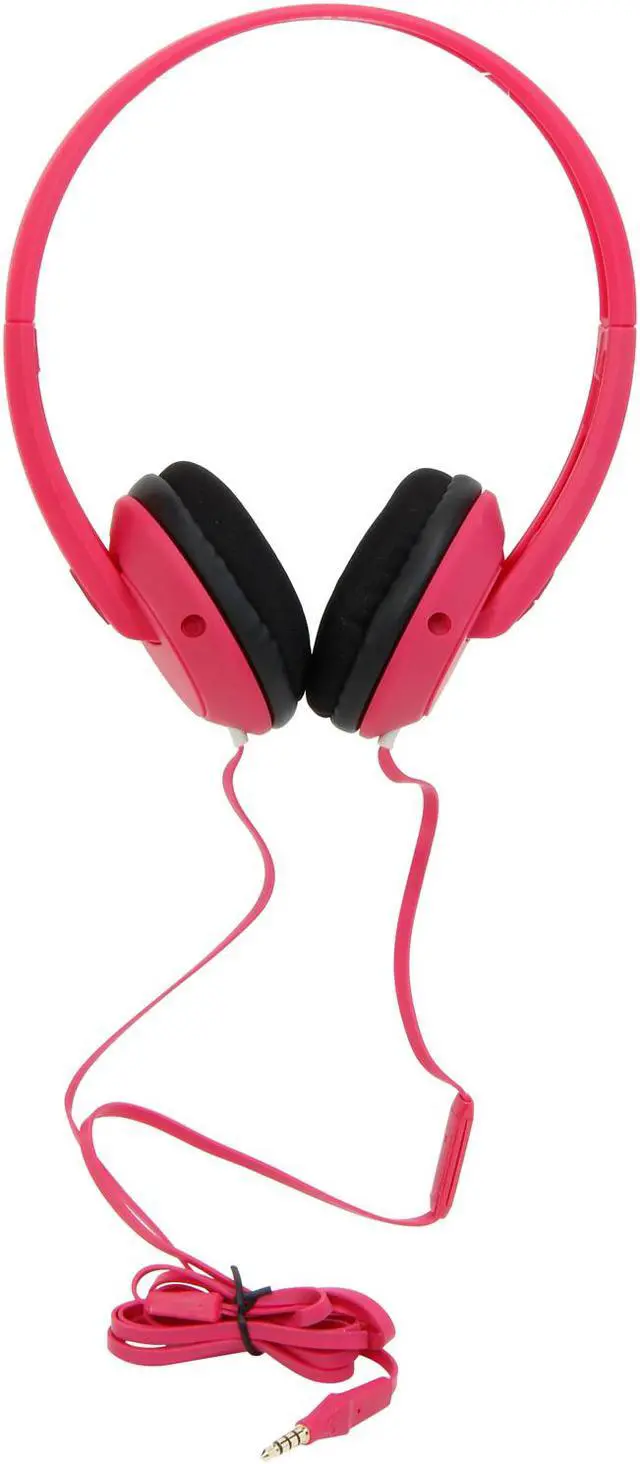 Alt view image 5 of 6 - Skullcandy Pink/Black/Black S5URGY-416 Uprock Micd  On-Ear Headphones with Mic