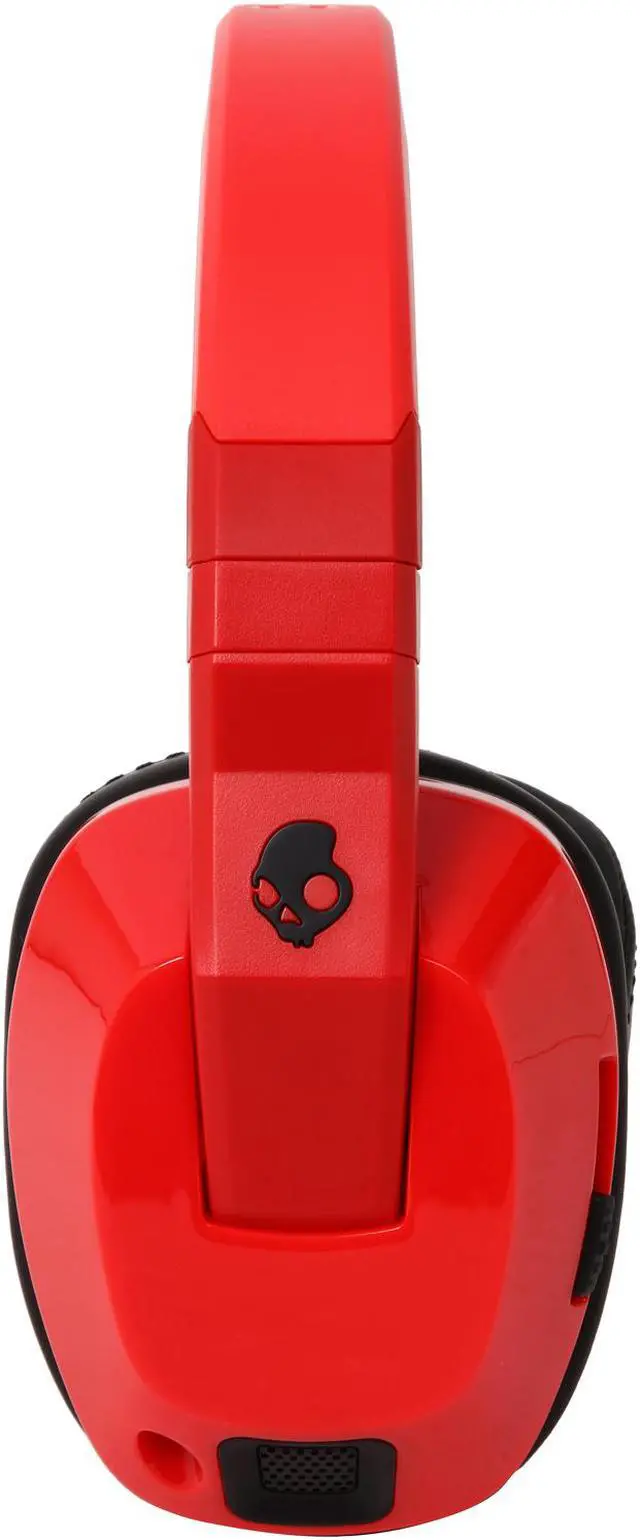 Alt view image 2 of 8 - Skullcandy Red/Black S6SCFY-059 Crusher with Mic Premium Wired Headphone