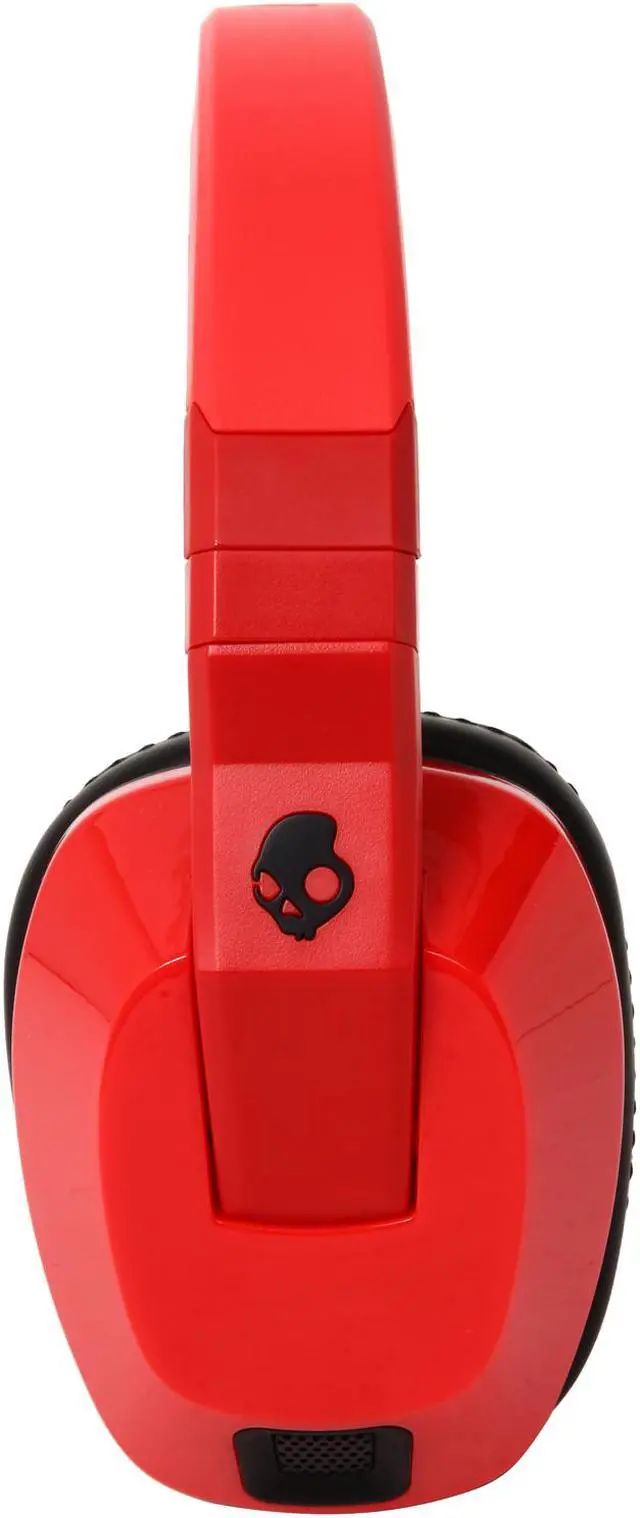 Alt view image 4 of 8 - Skullcandy Red/Black S6SCFY-059 Crusher with Mic Premium Wired Headphone