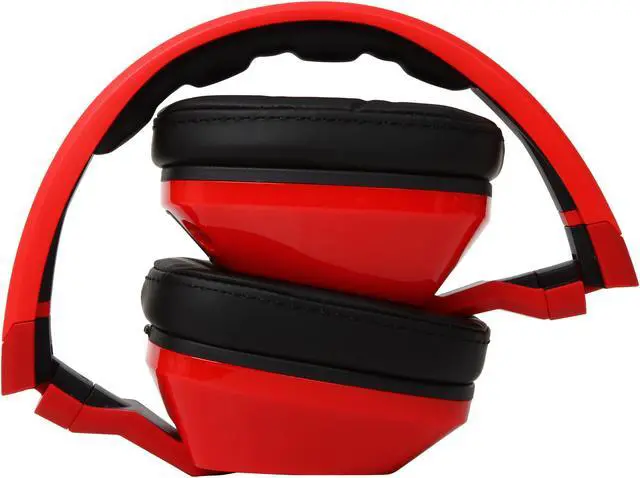 Alt view image 7 of 8 - Skullcandy Red/Black S6SCFY-059 Crusher with Mic Premium Wired Headphone