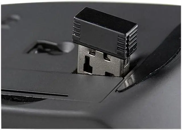 Alt view image 3 of 5 - Verbatim Nano Blue 2.4 GHz Wireless Optical Notebook Mouse