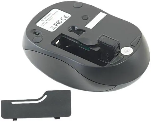 Alt view image 3 of 3 - Verbatim 97670 Graphite 1 x Wheel USB RF Wireless Optical Nano Notebook Mouse