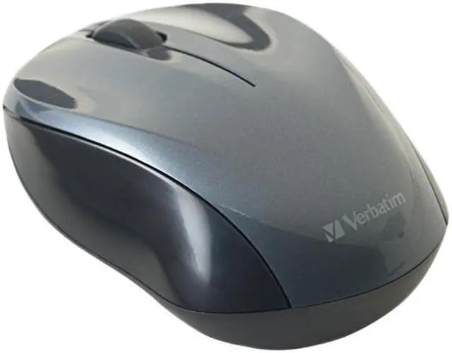 Main image of Verbatim 97670 Graphite 1 x Wheel USB RF Wireless Optical Nano Notebook Mouse