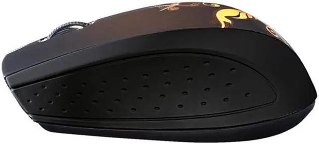 Alt view image 3 of 6 - Verbatim 97782 Burnt Orange 1 x Wheel USB 2.0 RF Wireless Optical Design Mouse