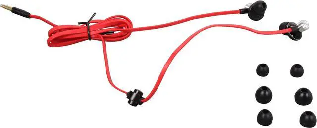 Alt view image 4 of 5 - Accessory Power GOgroove DynaMIX High-Performance Retro Red Earbuds with In-Line Hands-free Mic and Playback Music Controller for HTC Arrive Samsung Focus and More Windows Smartphones (GG-DYNAMIX-BLK)
