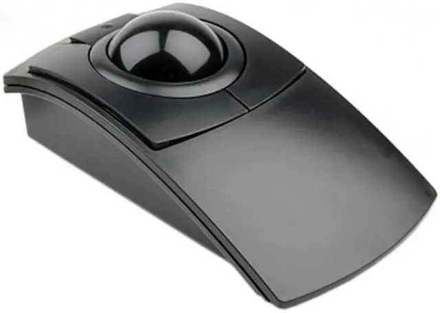 Main image of Ergoguys CST1550 Black USB or PS/2 Wired 1600 dpi Ergonomic PC-Trac Trackball
