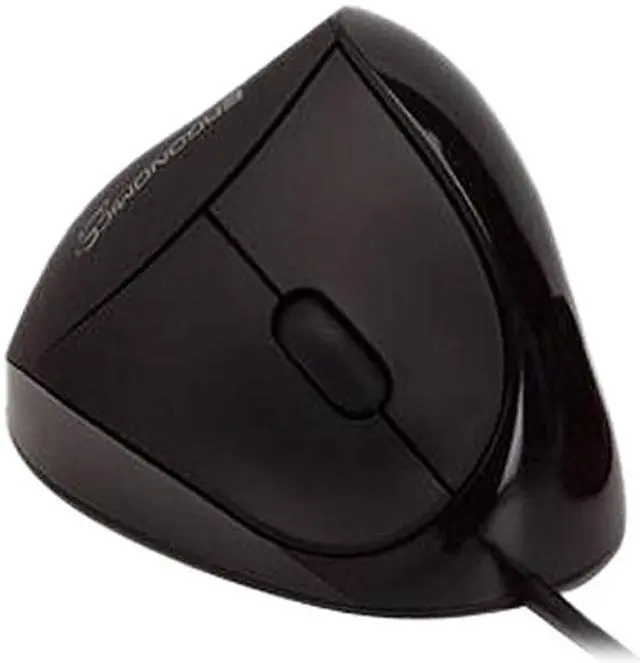 Main image of Ergoguys Comfi Ergonomic Mouse EM011-BK Black 5 Buttons 1 x Wheel USB Wired Optical Mouse