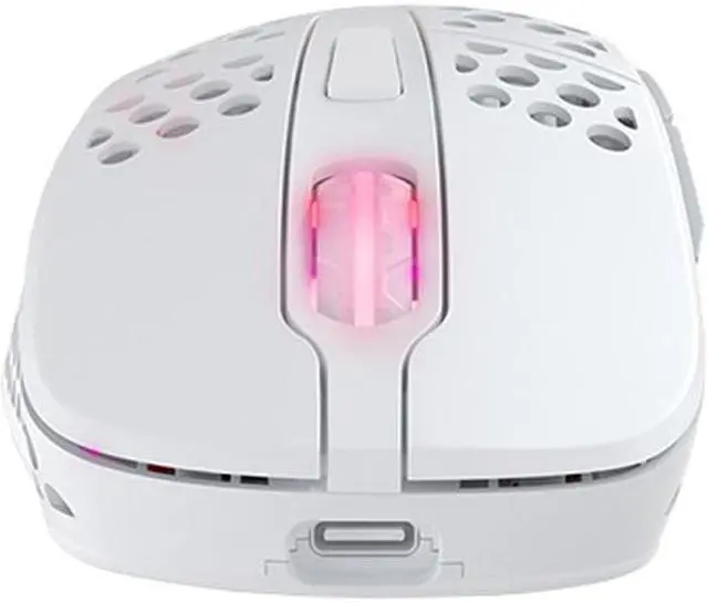 Alt view image 4 of 5 - Xtrfy M4 Wireless Gaming Mouse - White