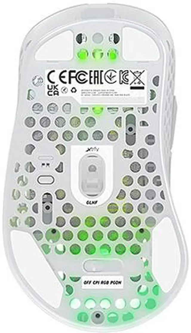 Alt view image 5 of 5 - Xtrfy M4 Wireless Gaming Mouse - White