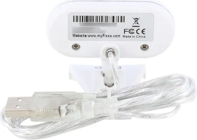 Alt view image 4 of 10 - Pixxo  AW-I1130 CMOS 1.3 MP White USB WebCam