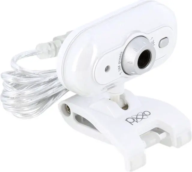 Alt view image 7 of 10 - Pixxo  AW-I1130 CMOS 1.3 MP White USB WebCam