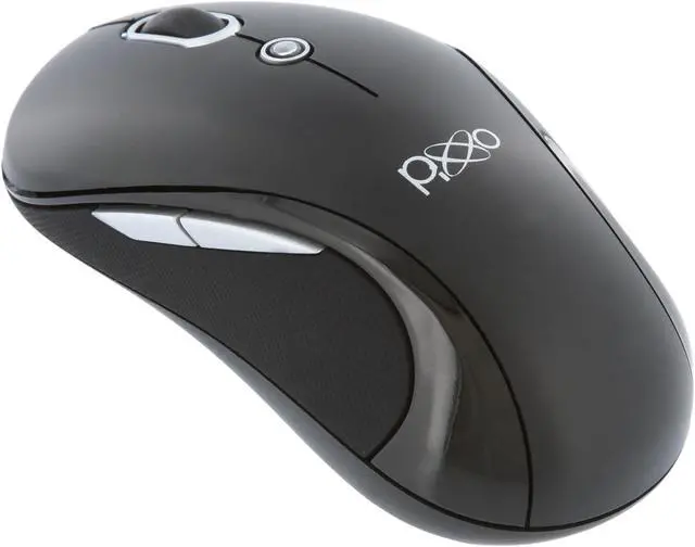 Main image of Pixxo MD-W1G5 Black 1 x Wheel 2.4GHz Wireless Laser Mouse