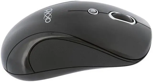 Alt view image 4 of 9 - Pixxo MD-W1G5 Black 1 x Wheel 2.4GHz Wireless Laser Mouse