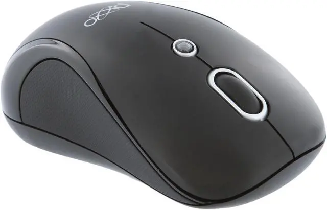 Alt view image 5 of 9 - Pixxo MD-W1G5 Black 1 x Wheel 2.4GHz Wireless Laser Mouse