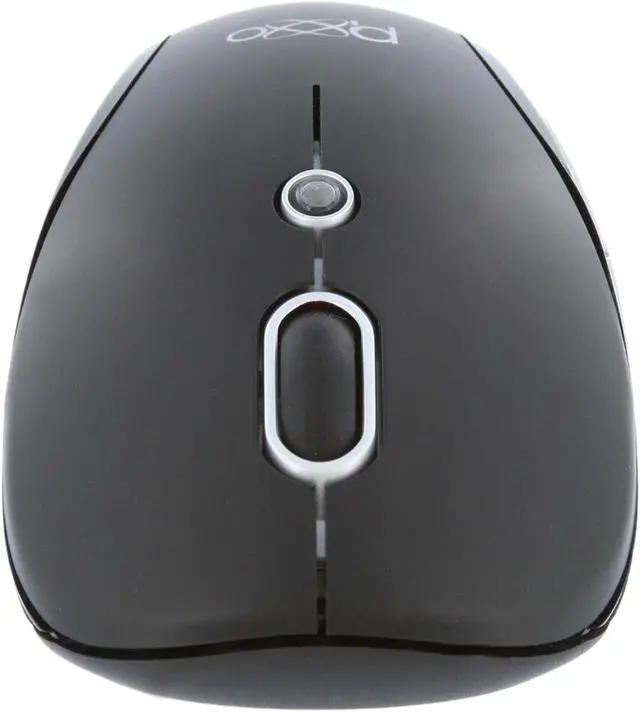 Alt view image 6 of 9 - Pixxo MD-W1G5 Black 1 x Wheel 2.4GHz Wireless Laser Mouse