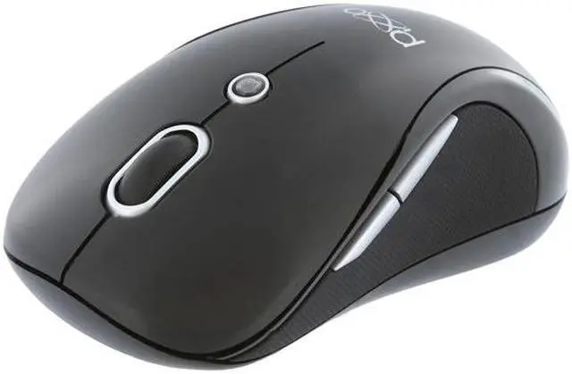 Alt view image 7 of 9 - Pixxo MD-W1G5 Black 1 x Wheel 2.4GHz Wireless Laser Mouse