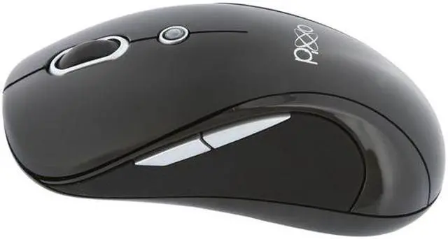 Alt view image 8 of 9 - Pixxo MD-W1G5 Black 1 x Wheel 2.4GHz Wireless Laser Mouse