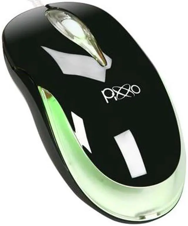Main image of Pixxo MO-I133U Black 3 Buttons 1 x Wheel USB Wired Optical Mouse