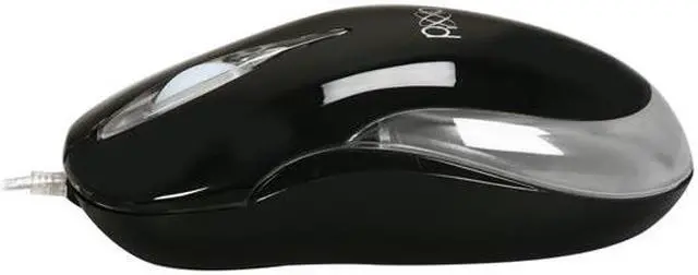 Alt view image 3 of 5 - Pixxo MO-I133U Black 3 Buttons 1 x Wheel USB Wired Optical Mouse