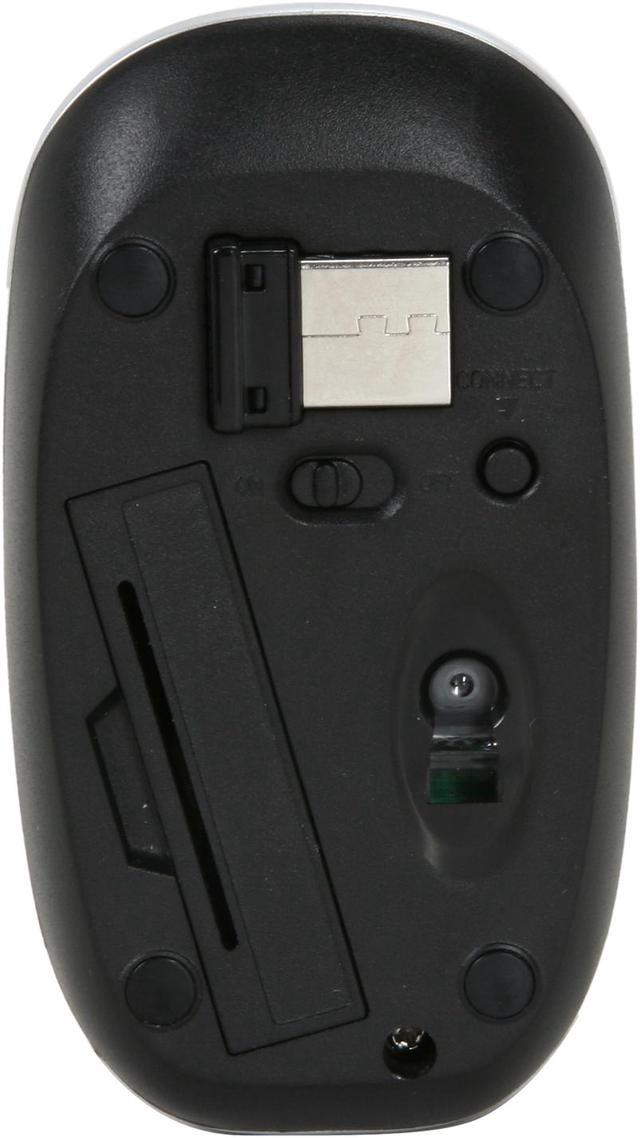 Alt view image 4 of 5 - Pixxo MA-W6G5 Black 3 Buttons 1 x Wheel USB 2.4 GHz Wireless Optical Mouse