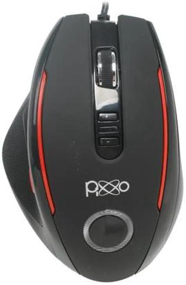 Alt view image 2 of 5 - Pixxo Monster Series 3200dpi ML-G235 DPI & WEIGHTS Adjustable Gaming Laser Mouse