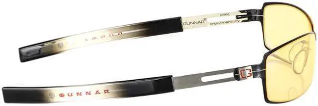 Alt view image 3 of 3 - GUNNAR Gaming Eyewear - PPK Onyx/Mercury Frame