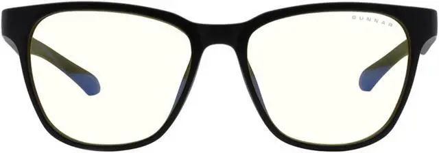 Main image of GUNNAR BERKELEY Onyx Frame (Clear Lens) Tint 35% Blue Light & 100% UV Protection, BER-00109