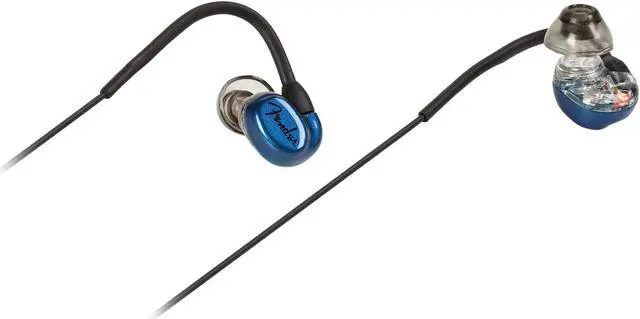 Alt view image 2 of 5 - Fender CXA1 In Ear Headdphone - MIC/3-BUTTON - Blue