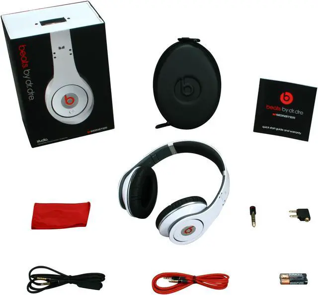 Alt view image 6 of 6 - Beats by Dr. Dre Studio On Ear High-Definition Headphone (White)