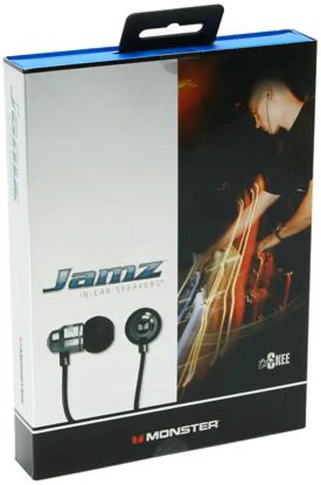 Main image of Monster Jamz 3.5mm Connector In Ear High Performance Noise Isolating Headphone