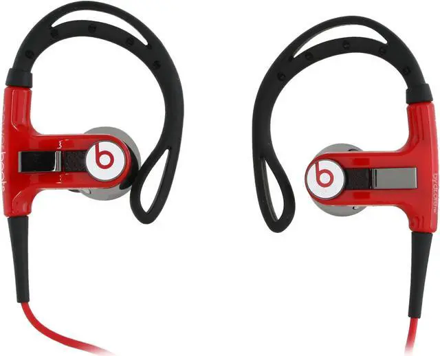 Alt view image 7 of 9 - Powerbeats by Dr.Dre In-Ear Headphone - Red