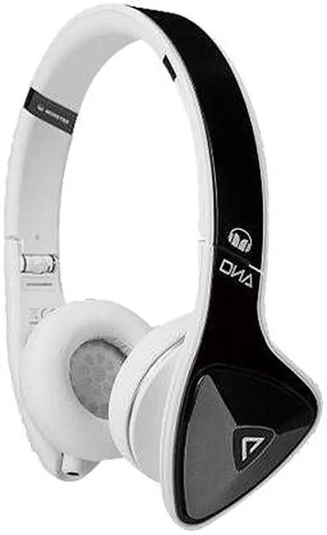 Alt view image 8 of 10 - Monster DNA On-Ear Headphones for iOS - Black Tuxedo