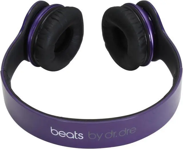Alt view image 4 of 8 - Beats by Dr. Dre Solo HD On-Ear Headphones, Purple