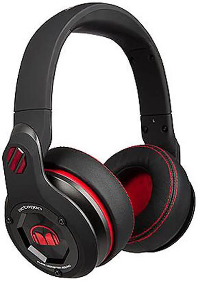 Alt view image 3 of 7 - Monster UFC Octagon Over-Ear Headphones-Black