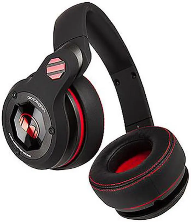 Alt view image 5 of 7 - Monster UFC Octagon Over-Ear Headphones-Black